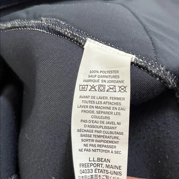 L.L. Bean Mountain Pile Fleece Coat women’s regular medium outdoorsy camping - Picture 8 of 9